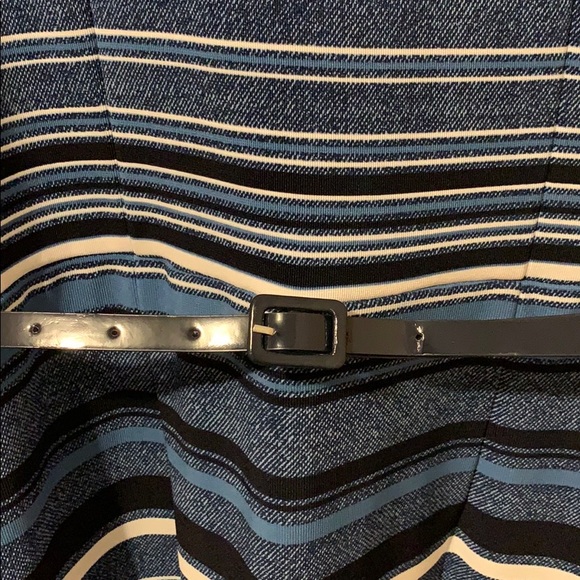 Blue and white stripe dress - Picture 3 of 5